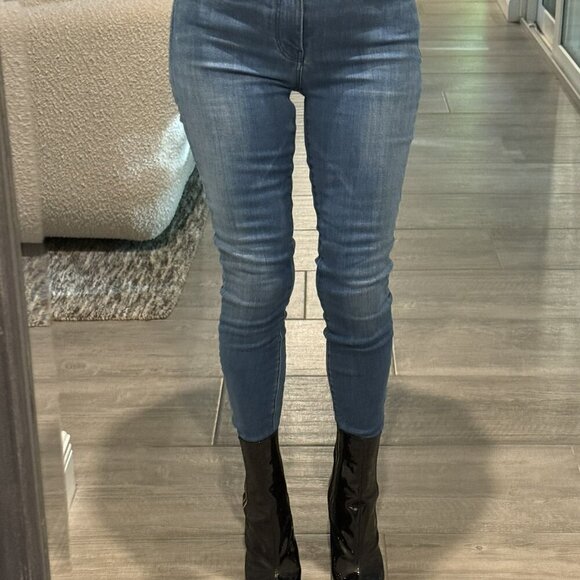 Miu Miu Patent Leather Black Chelsea Boots Botties NEW Size 11 Euro 41 - Picture 10 of 11